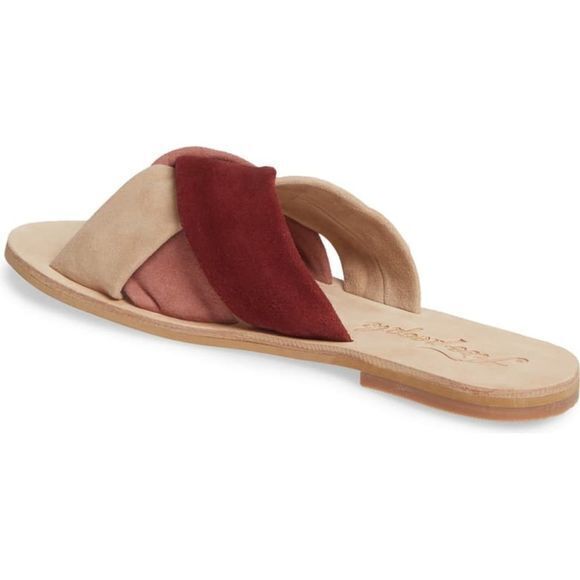 NEW Free People Rio Vista Slide Sandal Soft Leather‎ Intersect - Picture 4 of 6